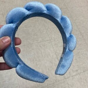 Charming Blue Scalloped Headband for Kids
